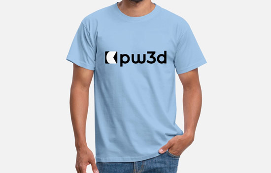 T-Shirt PW3d Mann