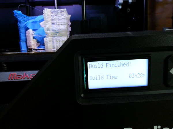 3d Druck mit PVA und ABS auf dem Makerbot Replicator 2x