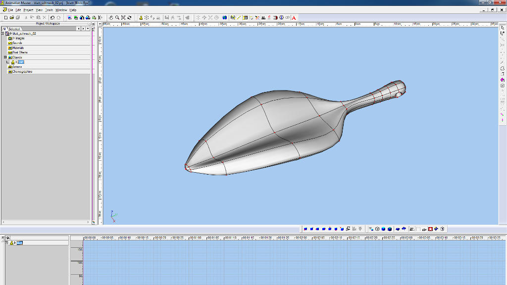 3d Objekt für den 3d Druck Hash Animation:Master