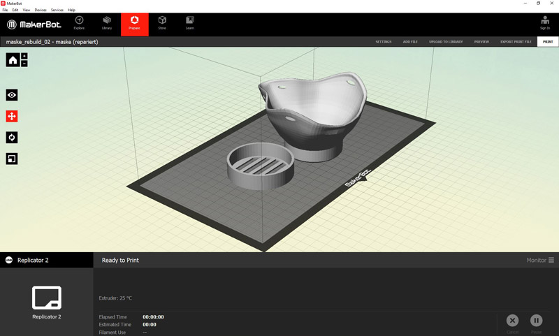 Makerware Breath mask