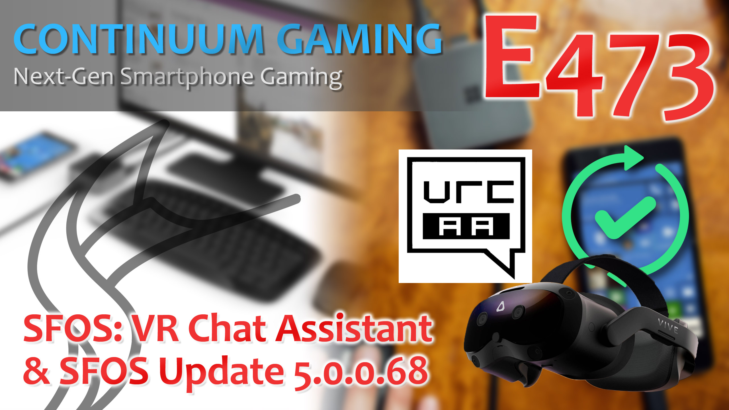 PW3d: SFOS VR Chat Assistant & SFOS Update 5.0.0.68