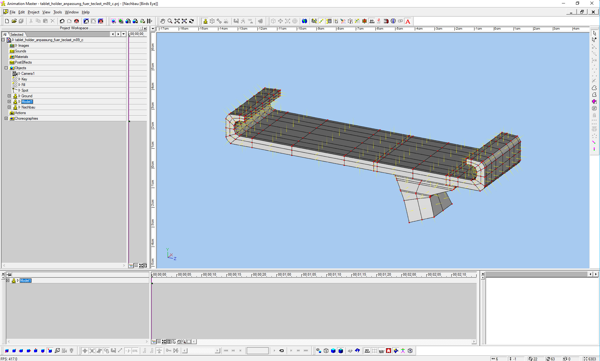 DJI Controller-Tablethalter in Hash Animation:Master bei PatchWork3d