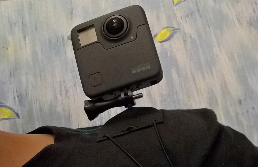 GoPro Fusion 3d-Print Mounted 2
