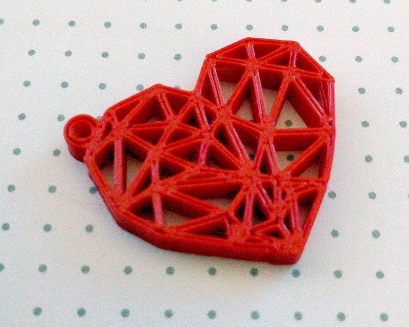 PatchWork3d: 3d print of a heart