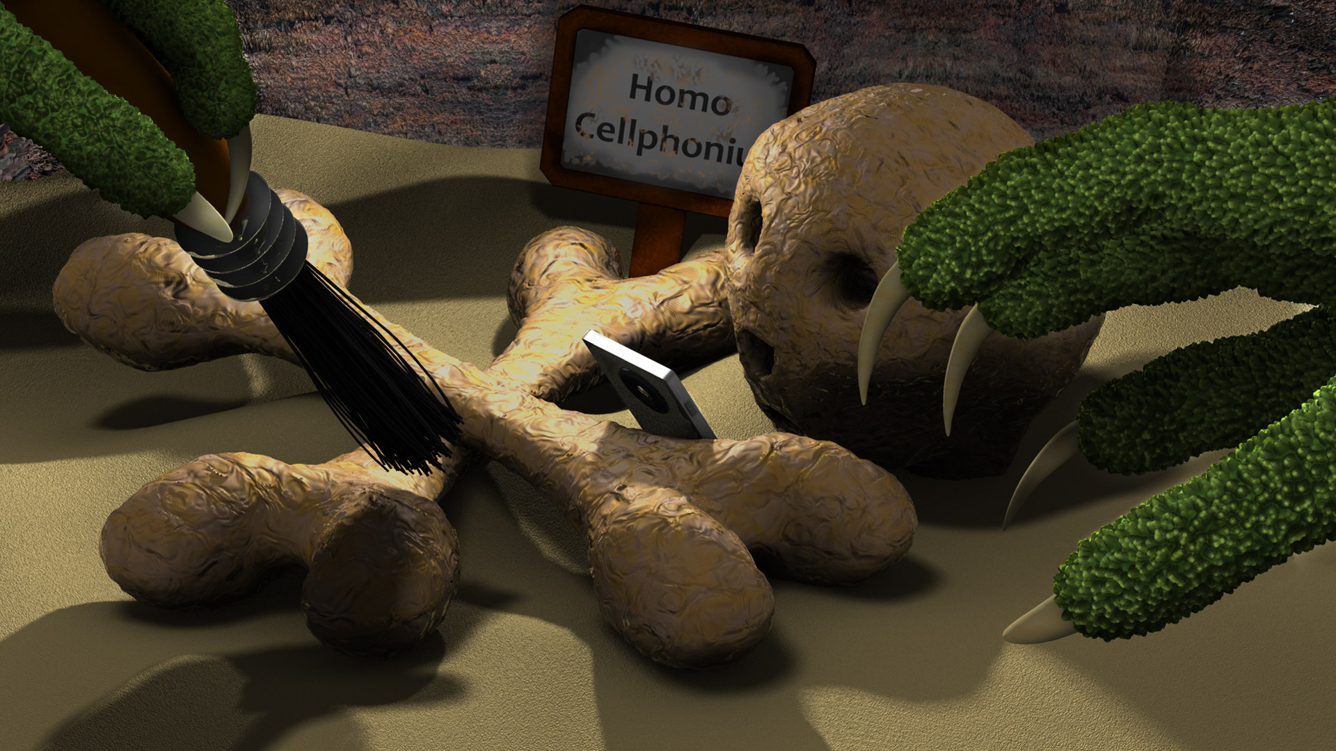 PatchWork3d: Homo Cellphonius