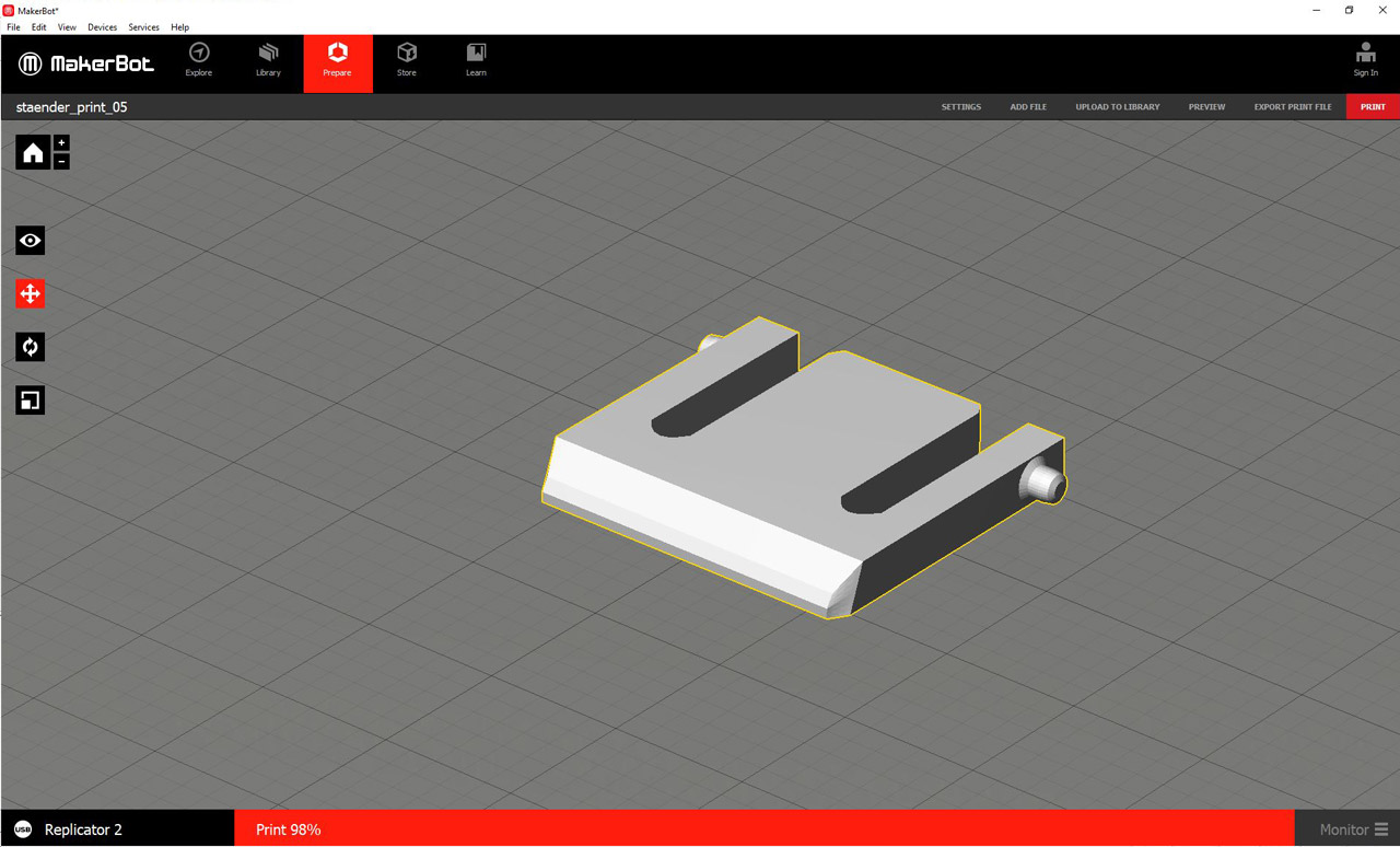 Keyboard Stand 01 makerware