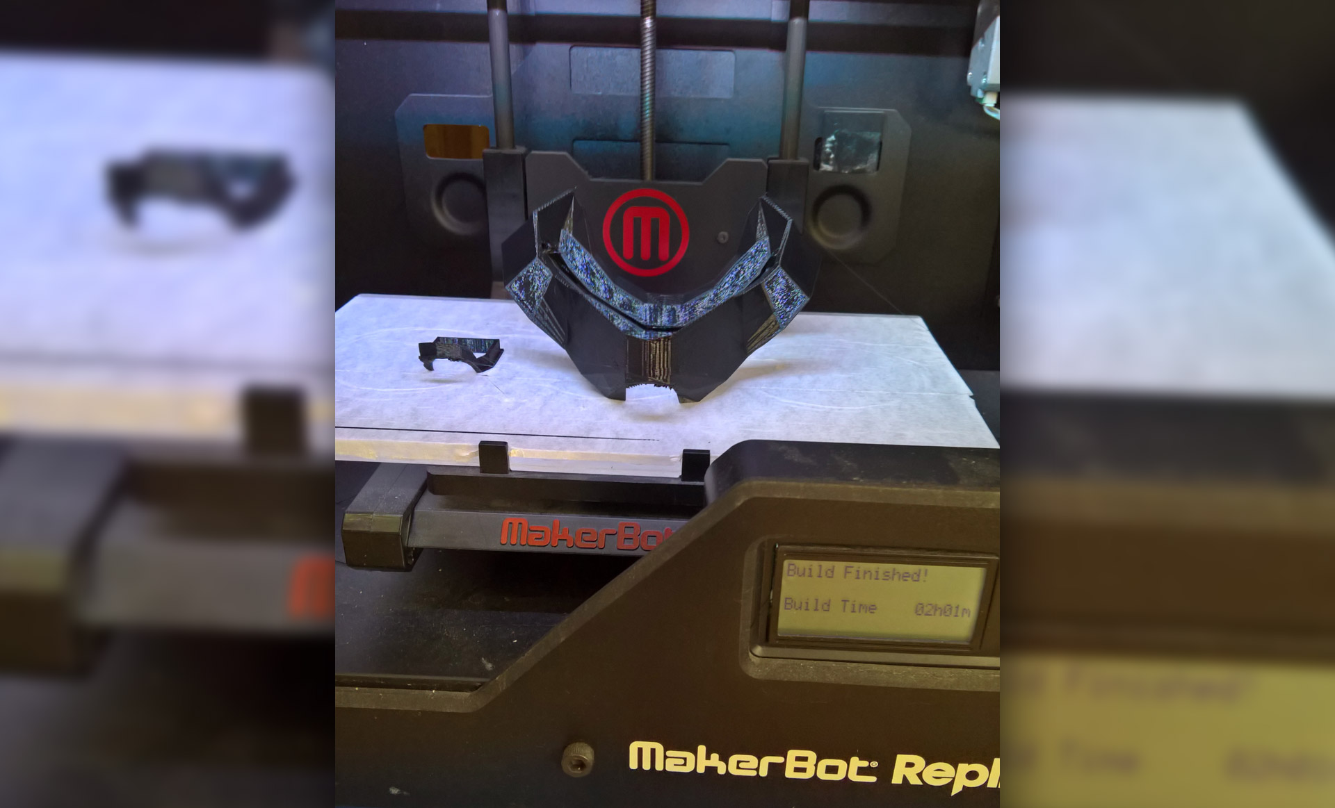 Printed Makerbot Shield 04 MakerBot Replicator 2