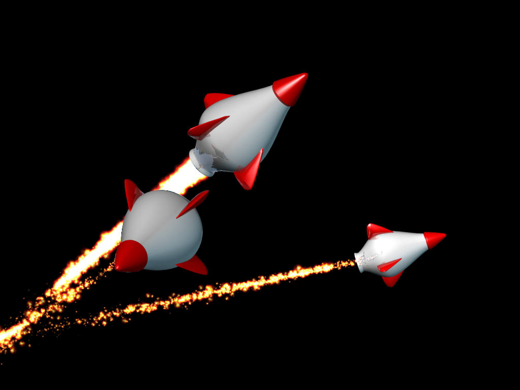 Rockets in the sky 2013
