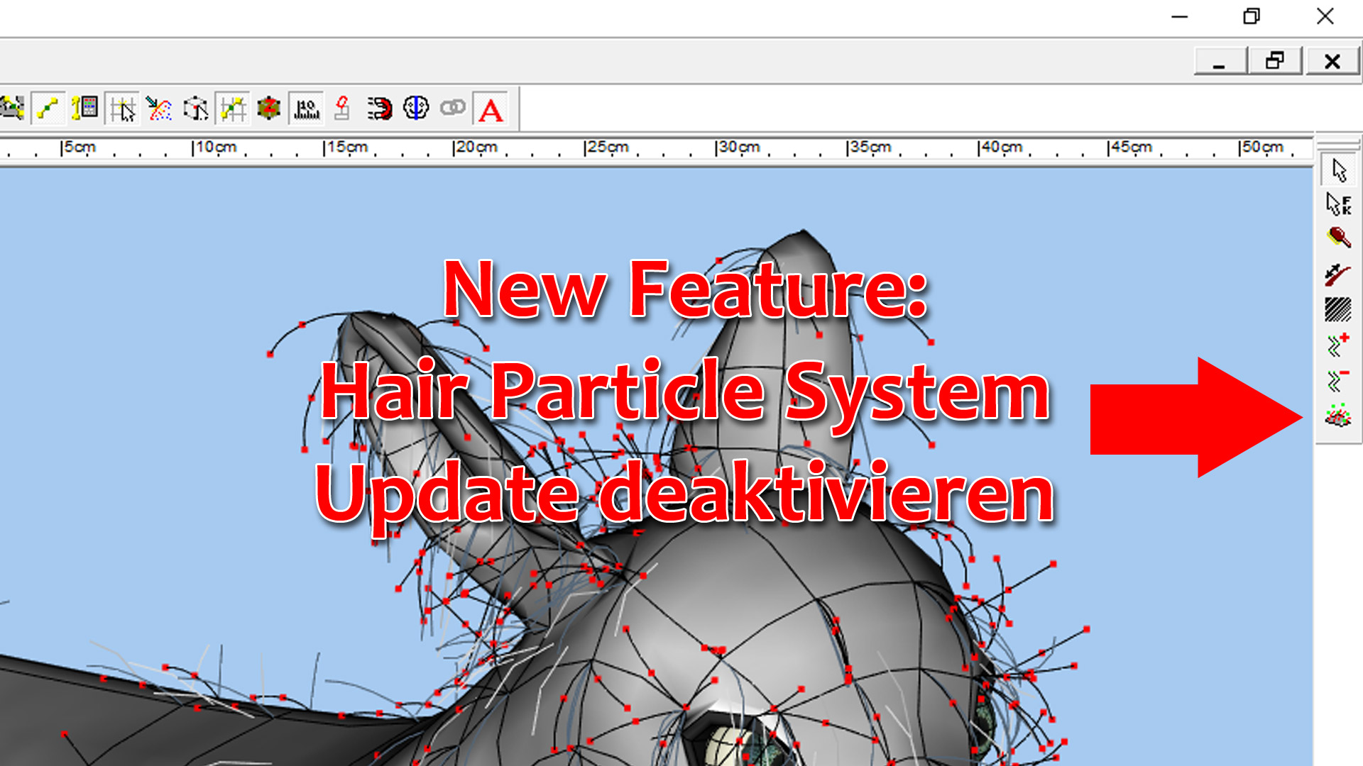 PW3d: Video Hair Particle System Update Preview